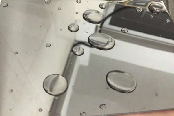 Glass finger proof film for mobile phone